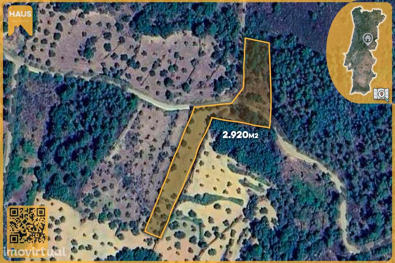 Terreno Rústico de 2.900 m² em Juncal do Campo – Castelo Branco. - Grande imagem: 2/27