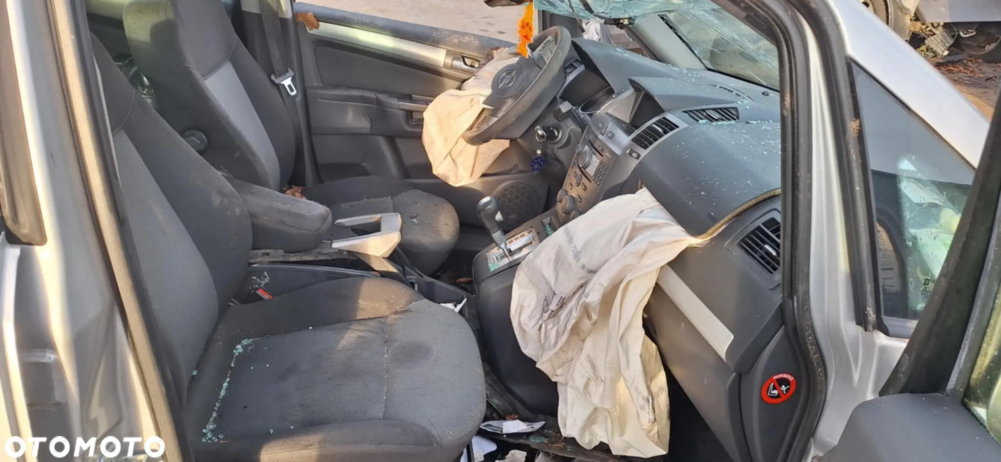OPEL ZAFIRA B mechanizm silnik wycieraczek przód - 8