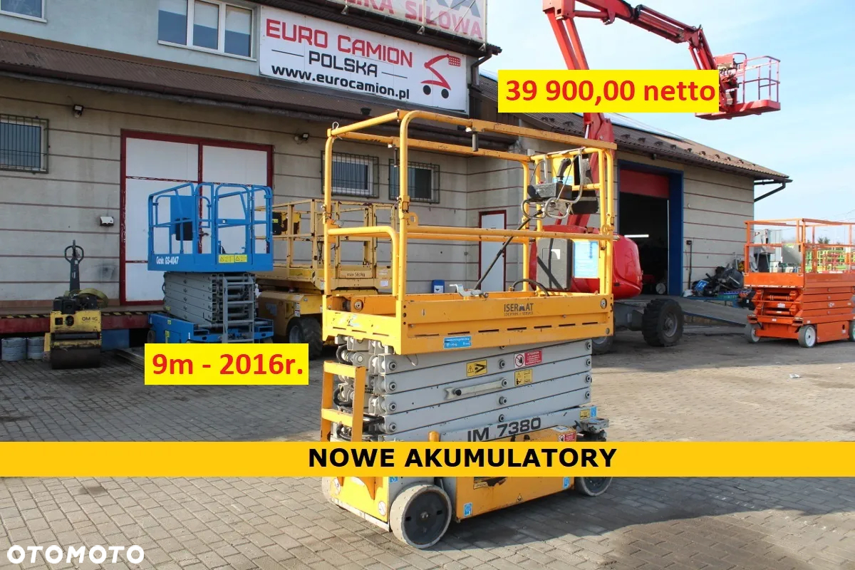 JLG podnośnik nożycowy elektryczny 6 m 8 m 10 m 12 m 14 m 16 m - 13