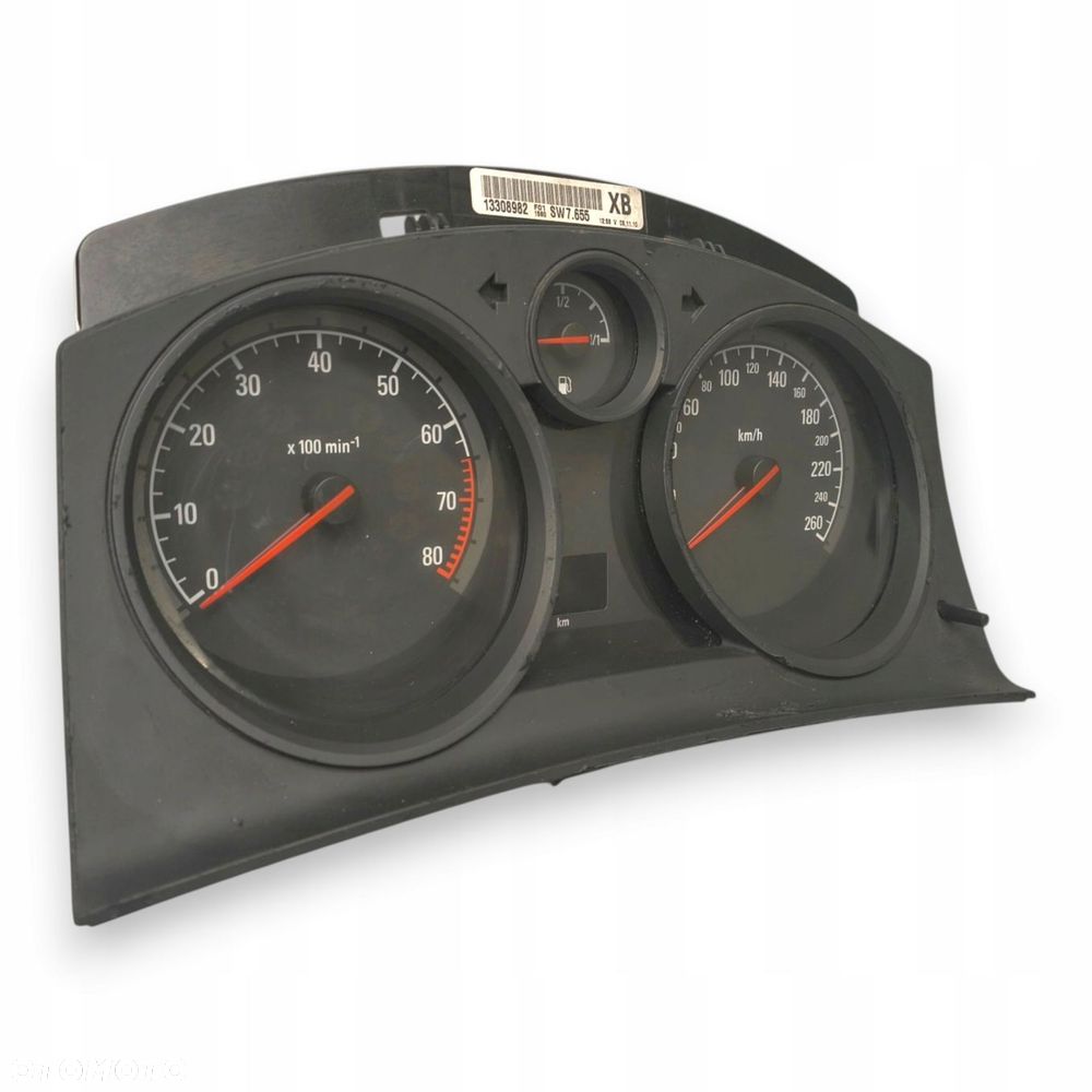 LICZNIK ZEGARY 13308982 XB Opel Astra H 1.4 1.6 1.8 16V Benzyna 78 807km - 11