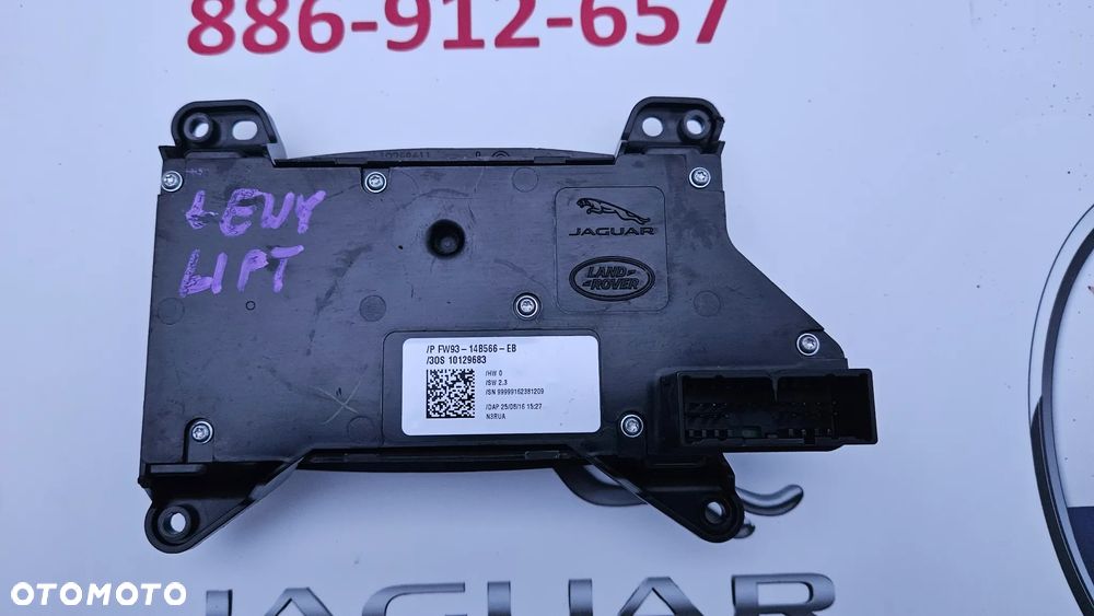 Jaguar XJ 351 LIFT 2015- Panel sterowania fotelem lewym Panel fotela lewy FW93-14B566-EB - 4