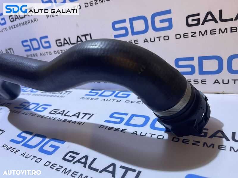 Furtun Conducta Radiator Apa BMW Seria 1 F20 F21 116 118 120 125 2.0 D N47 2011 - 2019 Cod 7811127 1712781112705 - 3