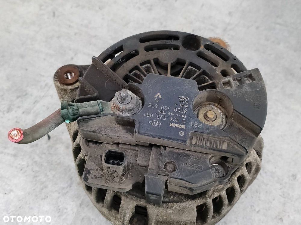 ALTERNATOR RENAULT MEGANE II 8200390676     0124525081 BOSCH 1.5 DCI - 6