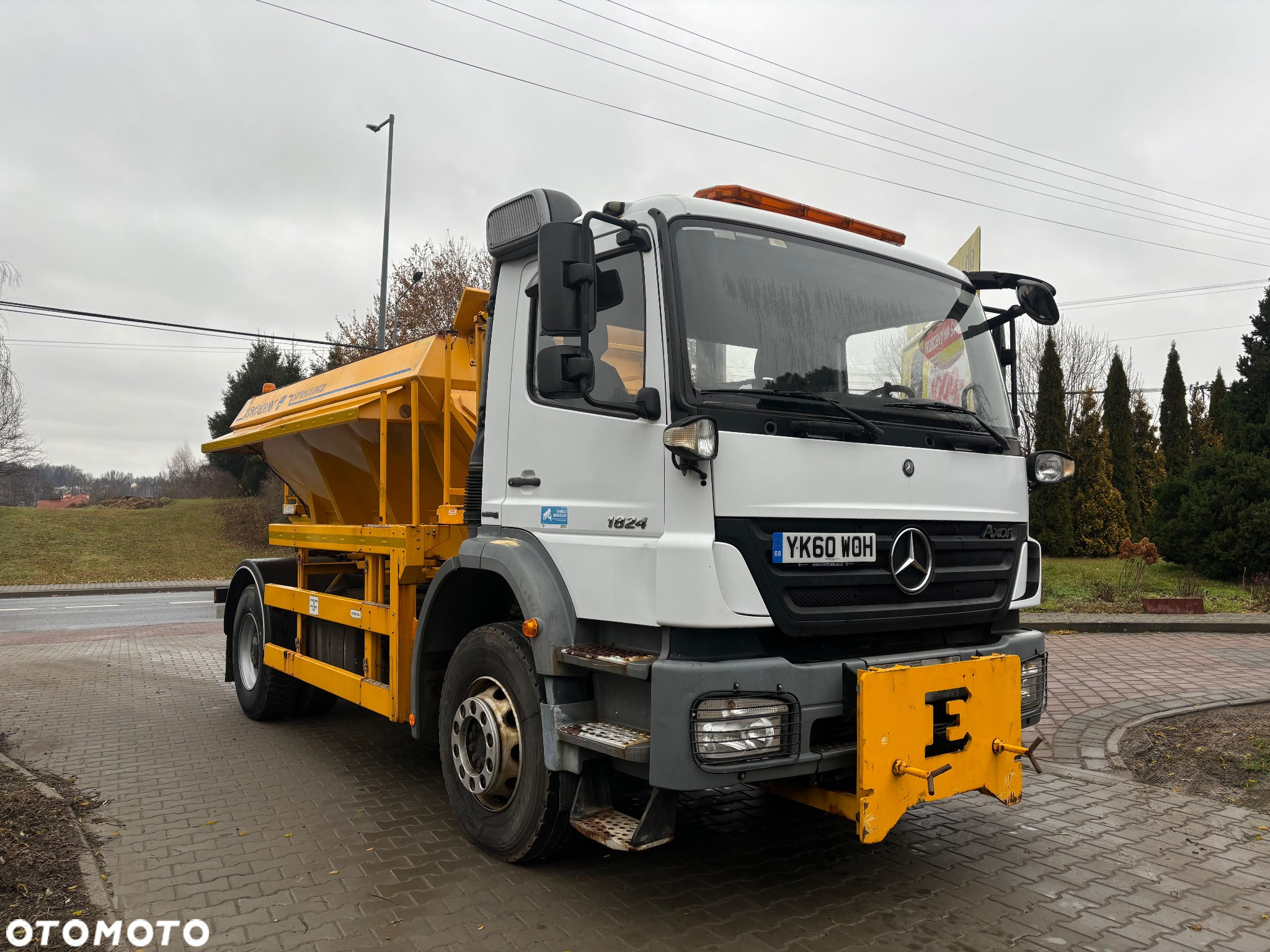 Mercedes-Benz Axor 4x2 piaskarka solarka econ schmidt 1824 e5 - 4