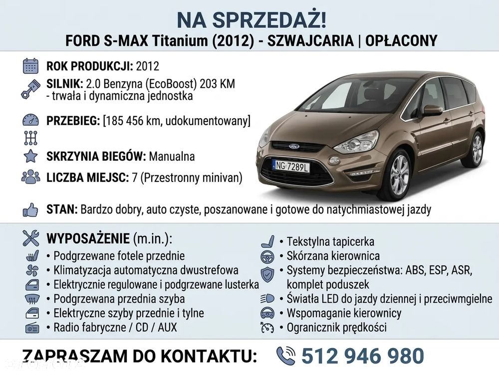 Ford S-Max 2.0 T Titanium - 2