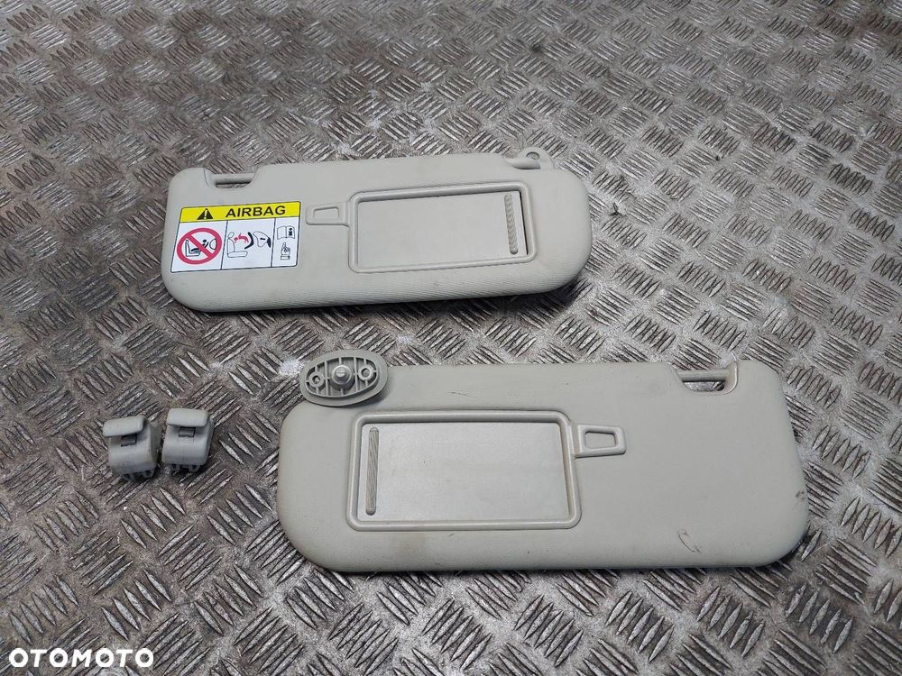 OSŁONA PRZECIWSŁONECZNA LEWA +  PRAWA KIA CARENS IV LIFT - 1