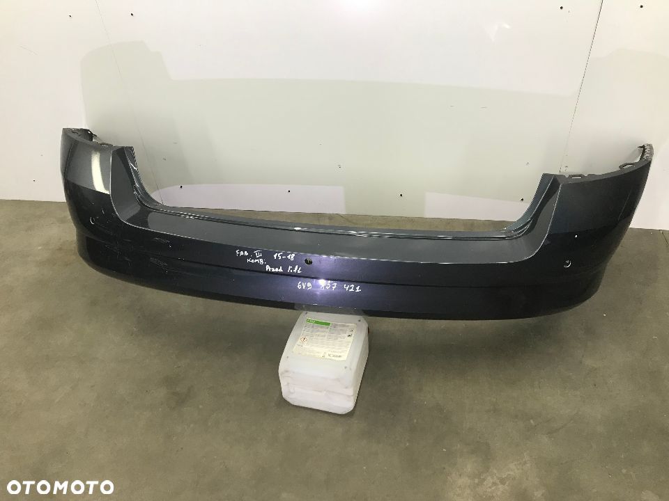 Zderzak tylny Skoda Fabia III 3 kombi 15-18r 6V9807421 - 1