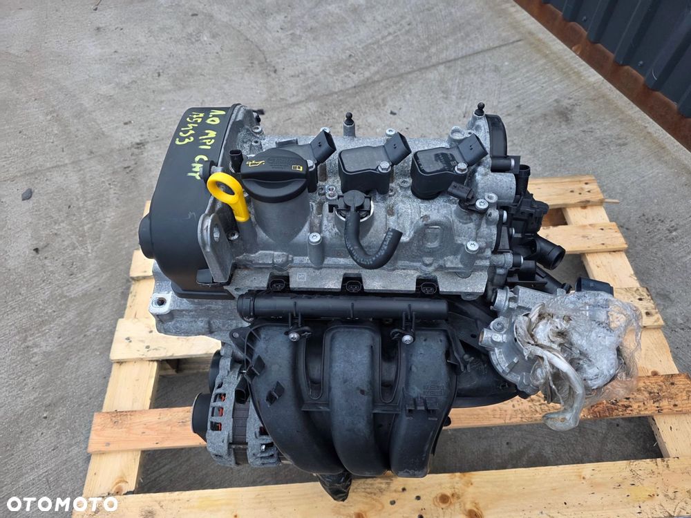 SILNIK KOMPLETNY AUDI VW SEAT SKODA 1.0 MPI CHY 75433 KM ORYGINAŁ ! - 8