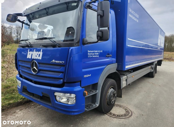 Mercedes-Benz Atego 1524 Z Niemiec TOP 2018 Przód i tył na poduszkach 15t DMC / 7.45m 18 palet TOP STAN