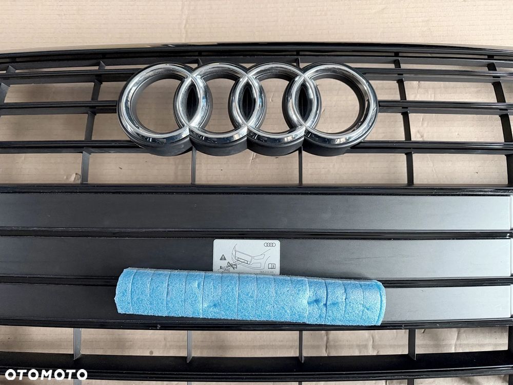 GRILL przedni ATRAPA - Audi A6 C8 4K0- BLACK ASO - 3