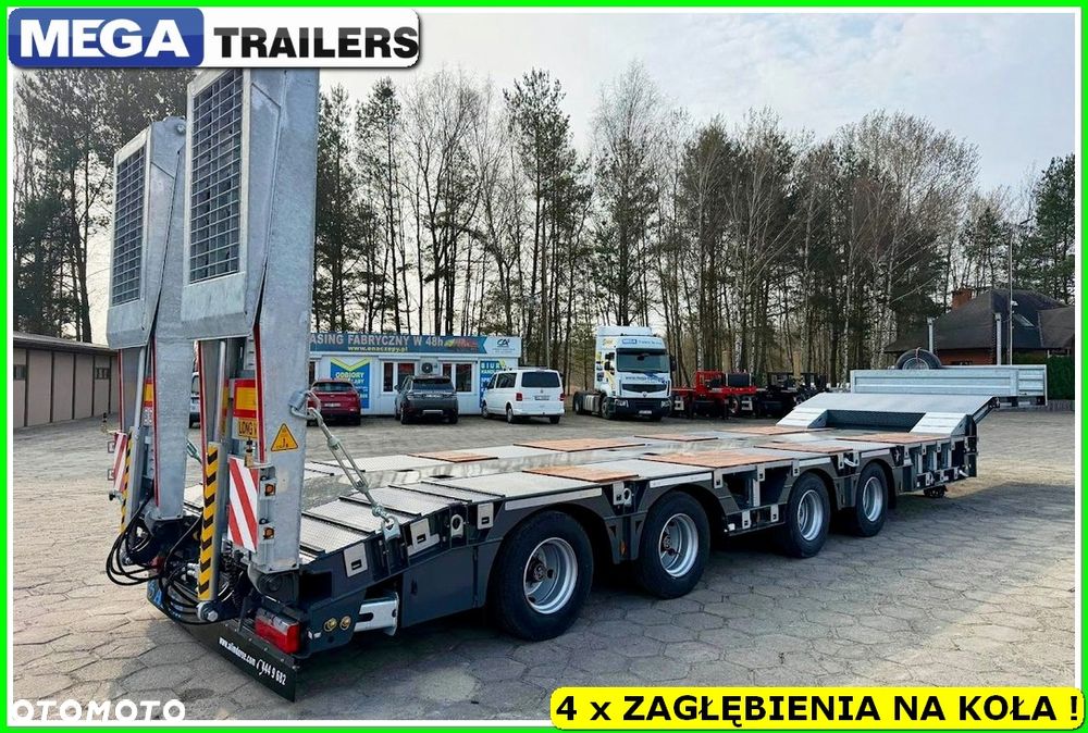 Inny Nisko podłoga 4 osie, ZAGŁĘBIENIA na KOŁA, najazdy długie!! - 4