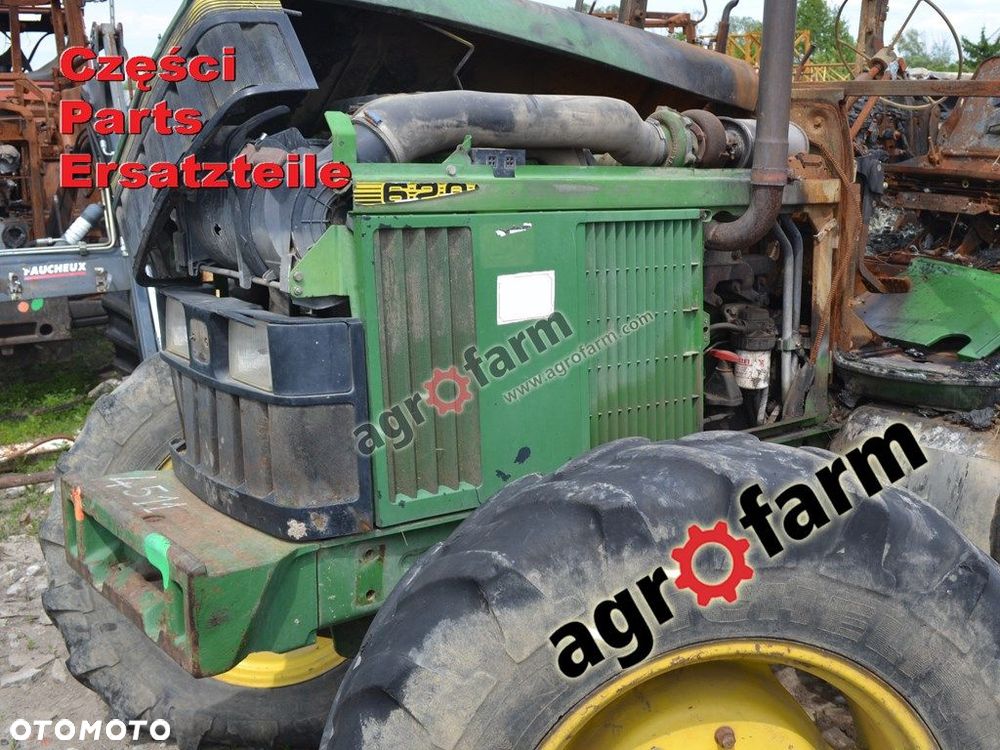 John Deere 6200SE części, skrzynia biegów, silnik - 2
