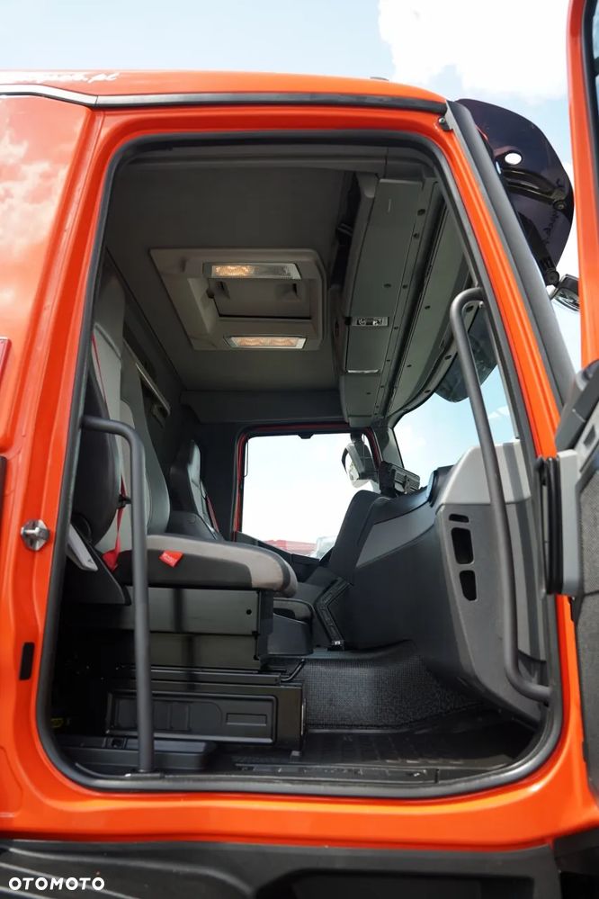 Renault C 430 / 6x4 / SKRZYNIOWY 6,5 M + HDS PALFINGER PK 18 002-EH C  / WYSÓW 12,5 M / STEROWANIE RADIOWE / ROTATOR / WIDŁY DO PALET - 36