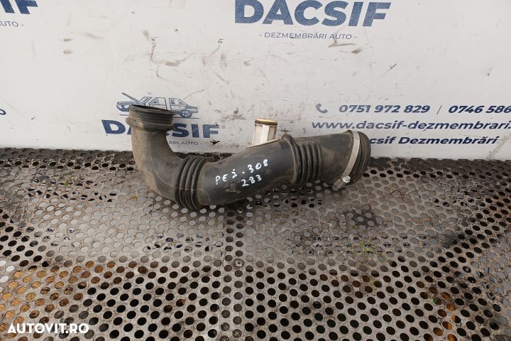 Tubulatura intercooler Peugeot 308 T7  [din 2007 pana  2011] seria Hatchback 5-usi 1.6 HDi 6MT (110 - 1