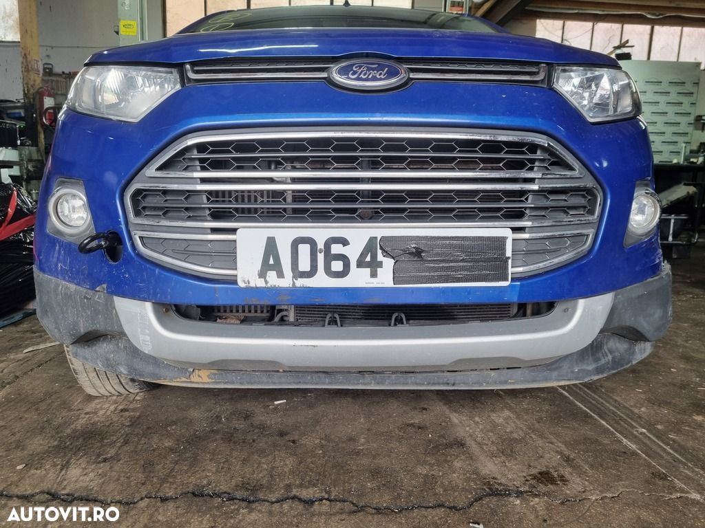 Bara fata Ford Ecosport 2013 - 2017 Albastru (1258) model fara spalatoare far - 1