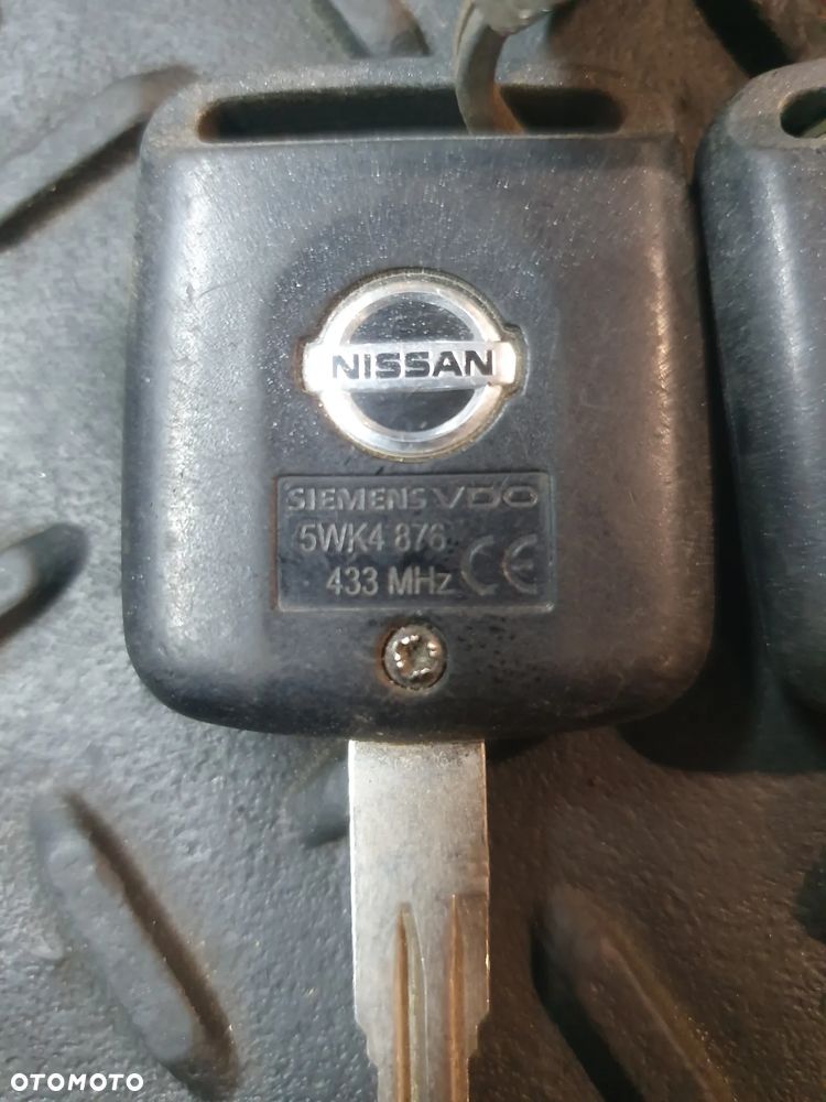 KLUCZYK PILOT NISSAN MICRA ALMERA NAVARA 5WK4876 QASHQAI J10 KOMPLET 2 SZT - 4