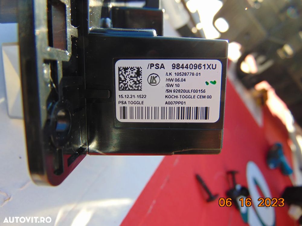 Joystick Schimator Citroen DS4 peugeot schimbator viteze  tense cross 3008 - 2