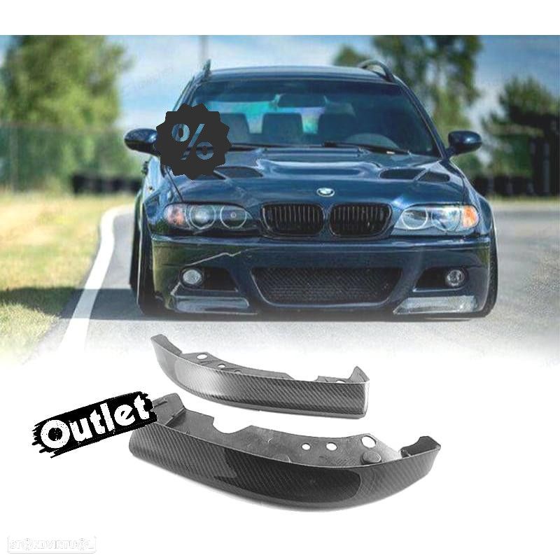 R146710C1 SPLITTER FRONTAL DE CARBONO BMW M3 E46 - 1