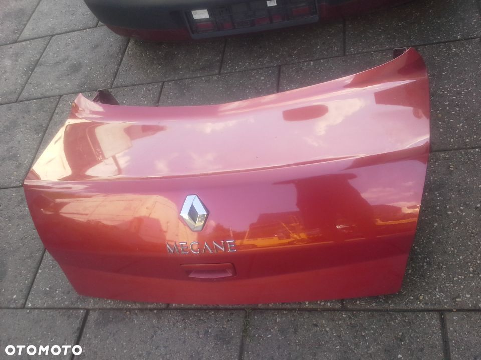Renault Megane II sedan klapa bagażnika drzwi maska zderzak kod lakieru TEB76 - 11