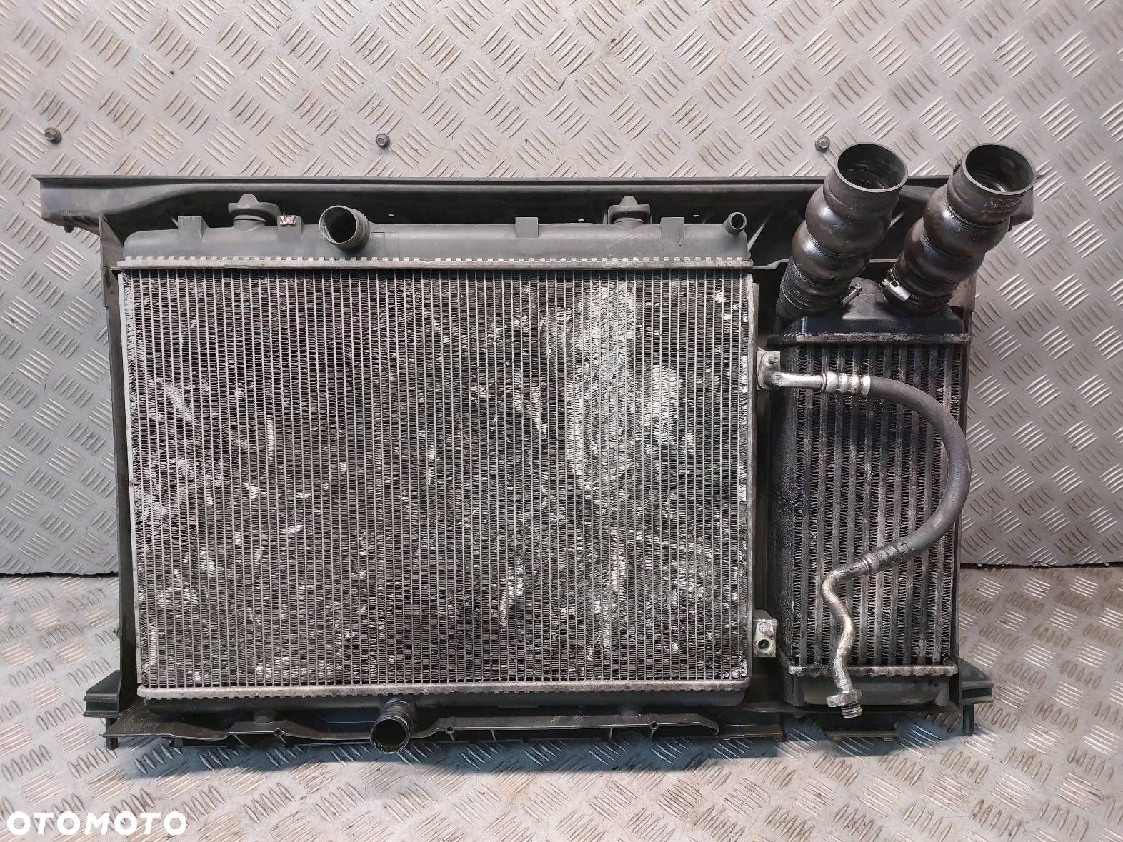 KOMPLET CHŁODNIC + INTERCOOLER + WENTYLATORY CITROEN C4 PICASSO I 1.6 HDI - 2