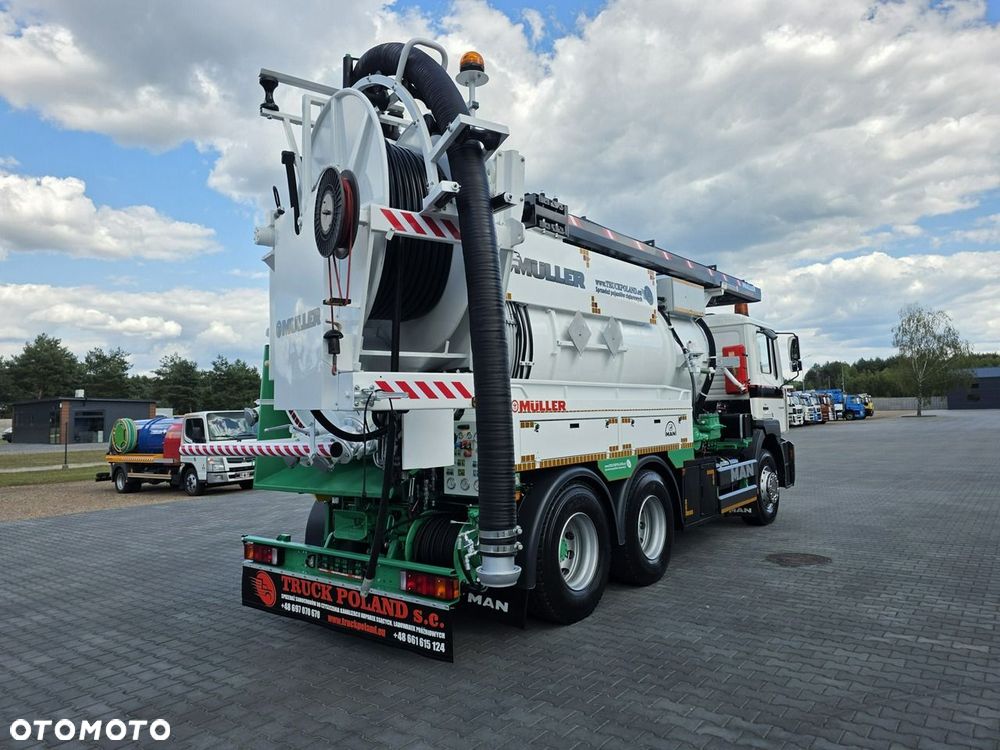 MAN 6x4 WUKO MULLER CANALMASTER KOMBI DO CZYSZCZENIA KANAŁÓW - 34