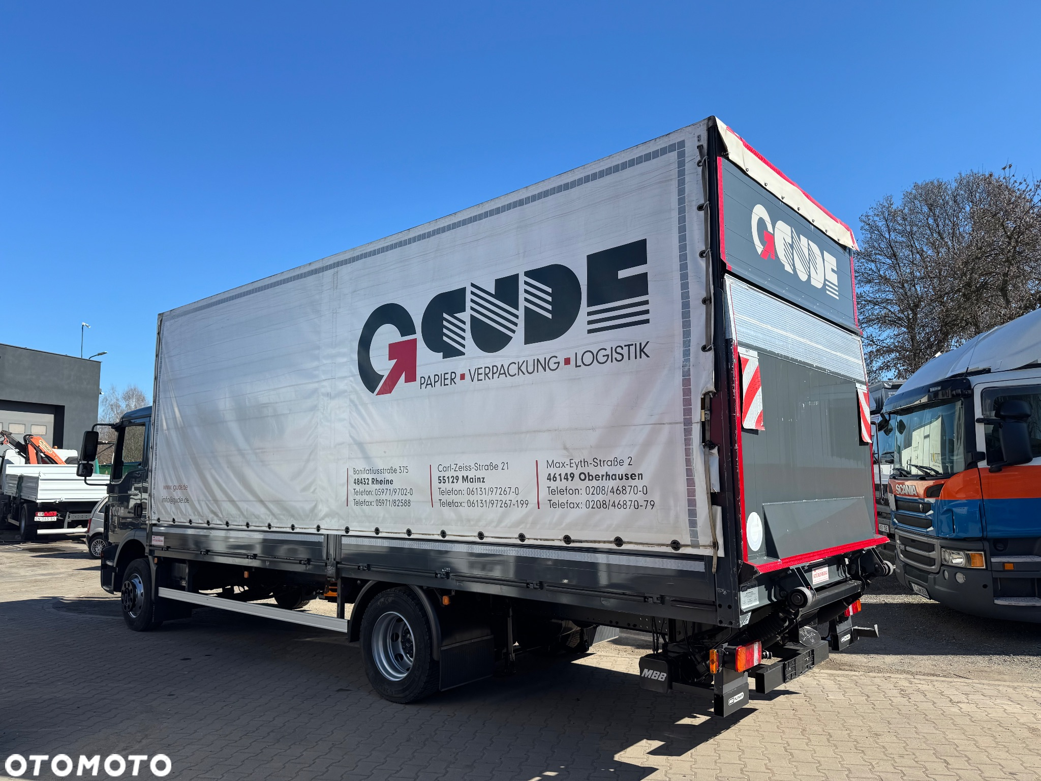 MAN TGM 12-250 Plandeka / Winda / - 9