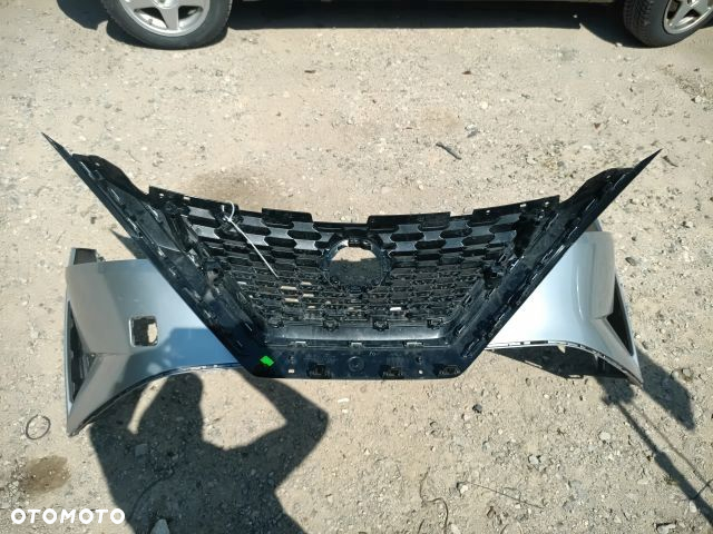 Nissan QASHQAI J12 ATRAPA ZDERZAKA PRZEDNIEGO GRILL PRZEDNI PRZÓD ORYG. - 4