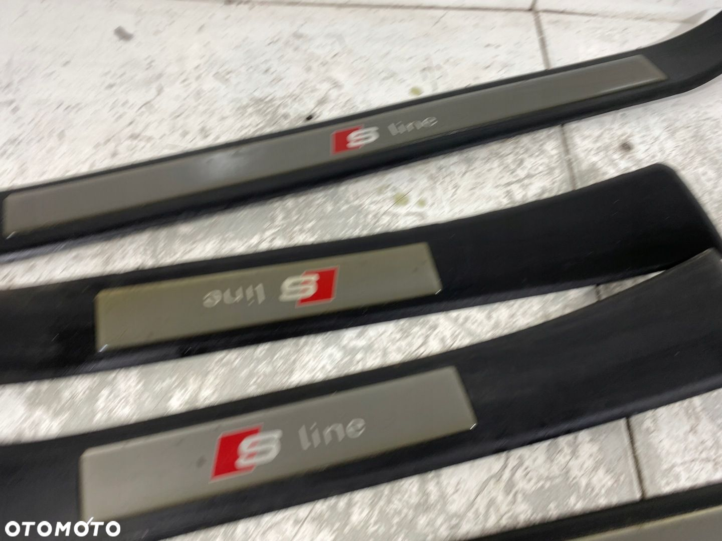 LISTWA LISTWY PROGOWE NAKŁADKA AUDI A4 B6 B7 S-LINE - 4