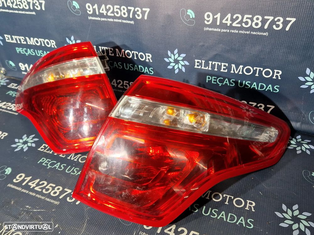 Farolins usados CITROEN C4 PICASSO farolim traseiro - 3