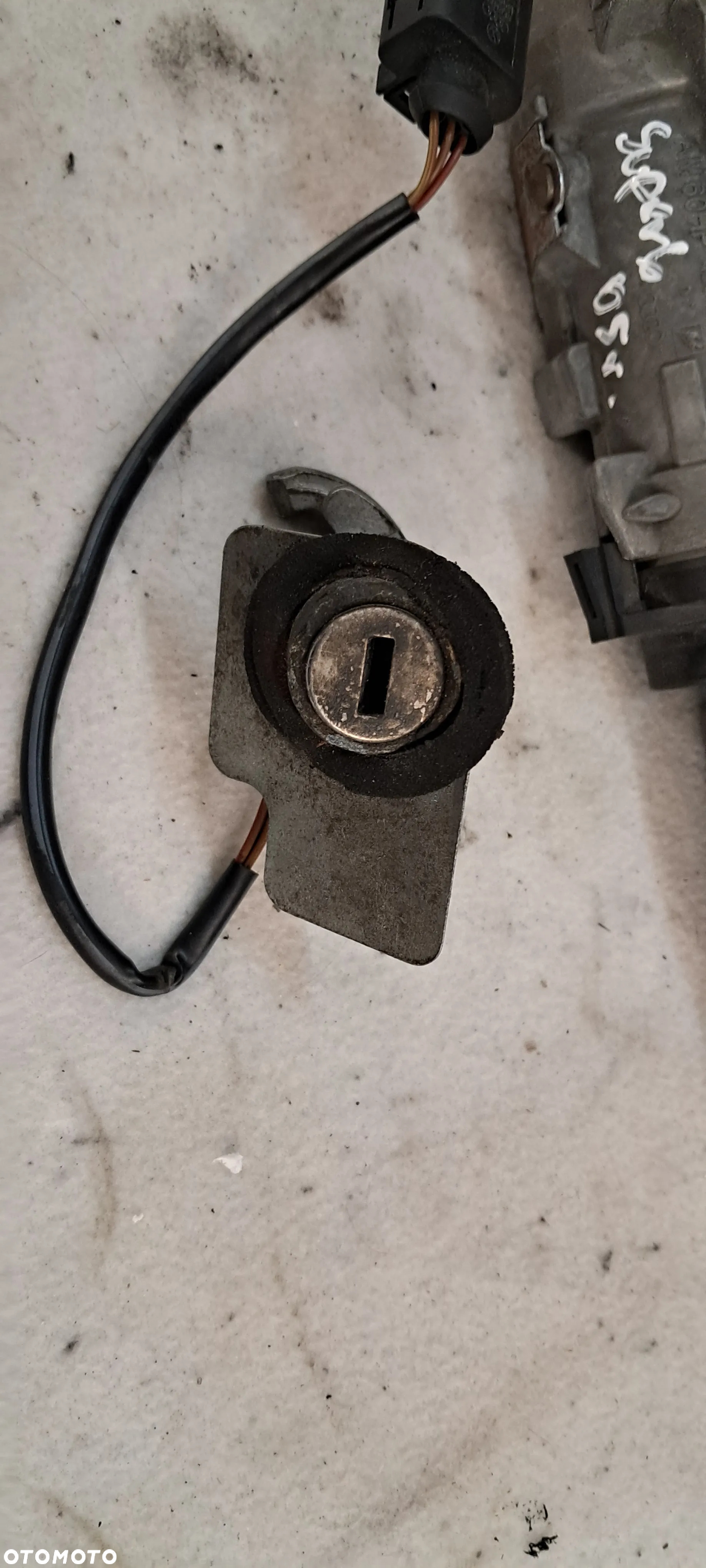 Stacyjka Klucz Wkładka Komplet Skoda Superb I 4B0905851M 3U0827573 1J0959753DA - 3