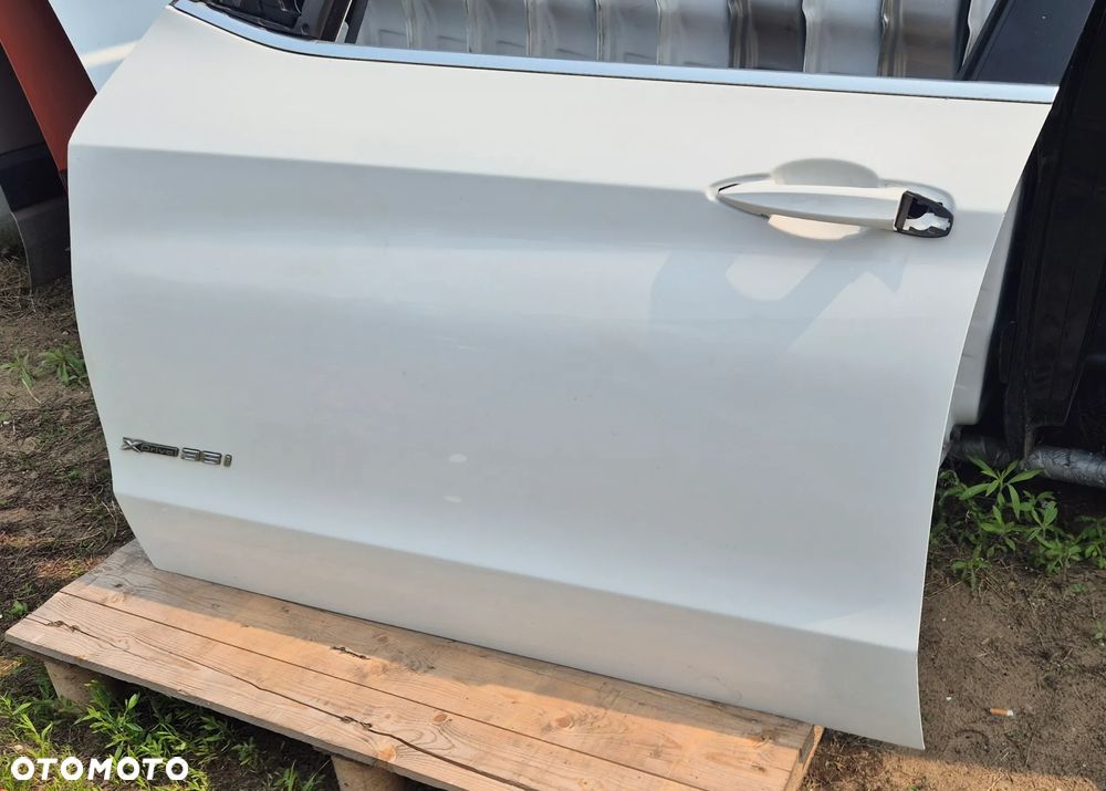 Drzwi Przód Przednie Lewe Białe BMW X5 F15 - 2