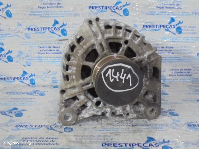Alternador 231001318RA TG12C241 2627732A RENAULT CLIO 4 FASE 1 2016 1.5DCI 75CV 5P BRANCO VALEO  RENAULT CLIO 4 BREAK 2015 1.5DCI 90CV 5P PRETO VALEO - 1