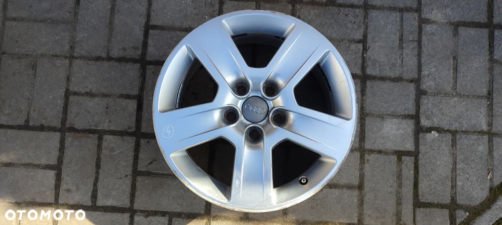 FELGI 5x112 7Jx16 CALI ET42 8E0601025B AUDI A3 A4 A6 KOMPLET fi 57.1 4 SZTUKI KOMPLET - 8
