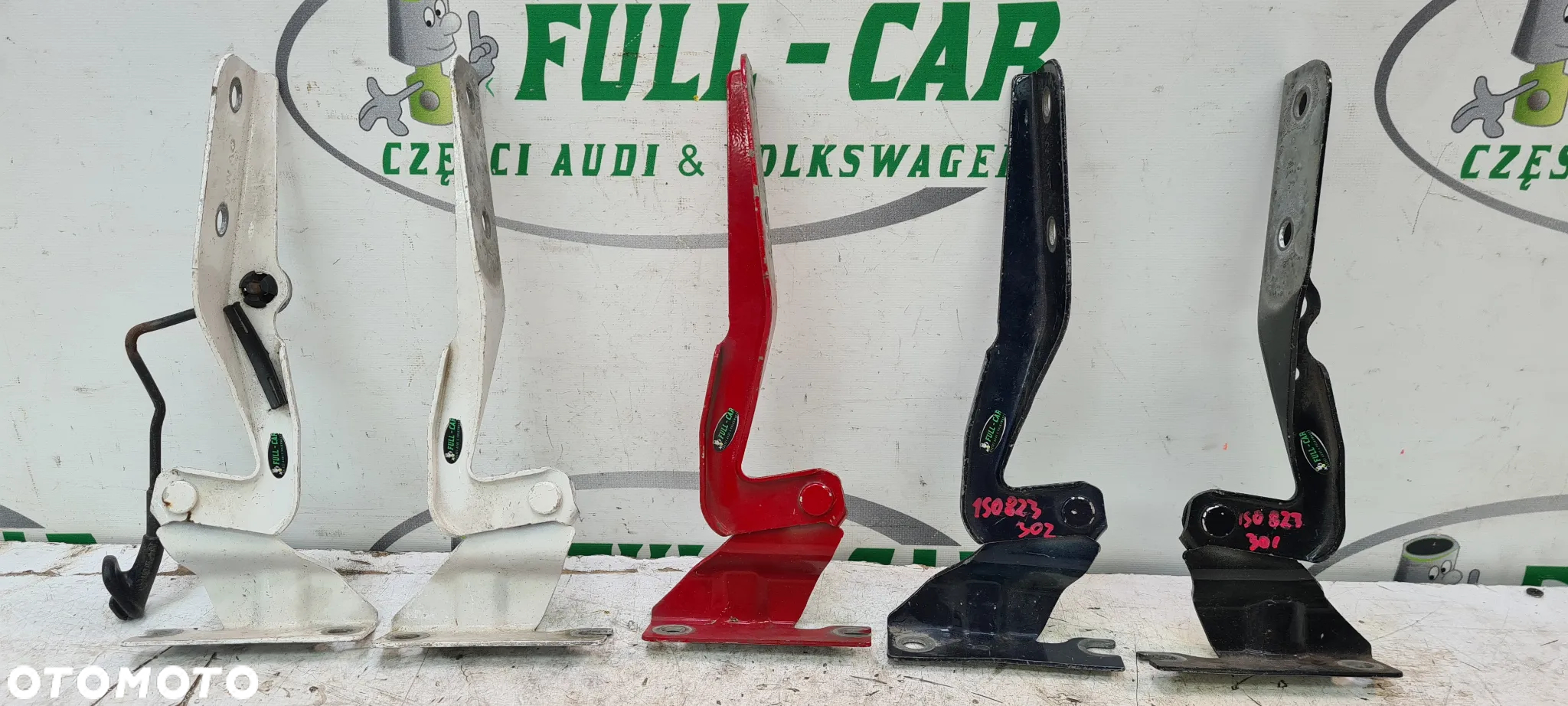 VW UP SKODA CITIGO SEAT MI ZAWIAS MASKI PRZÓD LEWY PRAWY  1S0823302 1S0823301 - 2