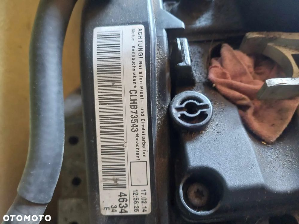 SILNIK SŁUPEK VW SKODA 1.6TDI 105KM CLH CLHB CLHA - 3