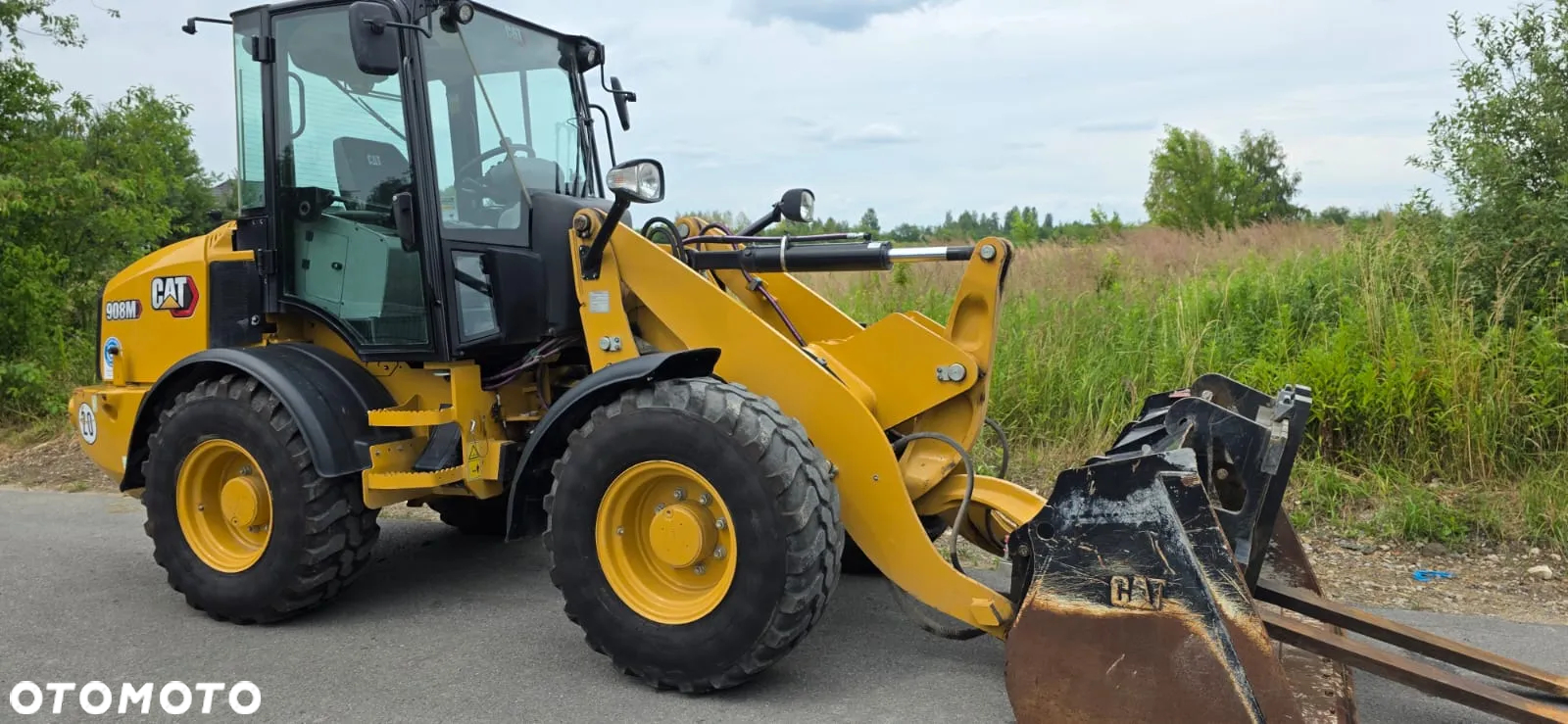 Caterpillar 908M -2022rok -1547godzin Caterpillar 908 , cat 908, cat 906 , cat 907 - 4