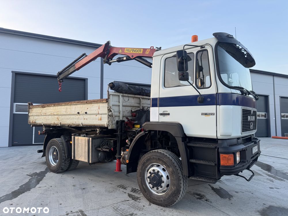MAN 19.420 4x4 Wywrotka 3x Meiller Oryginał HDS Palfinger - 18