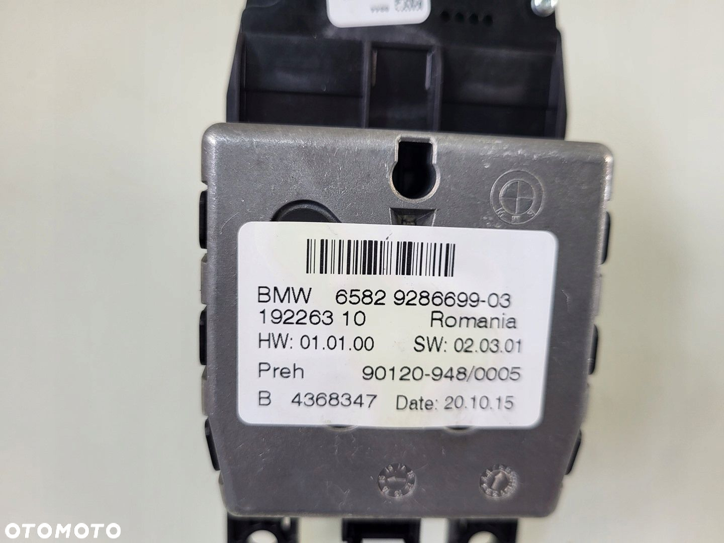 panel sterowania radiem idrive pokrętło przełącznik BMW F45 F46 9286699 - 9