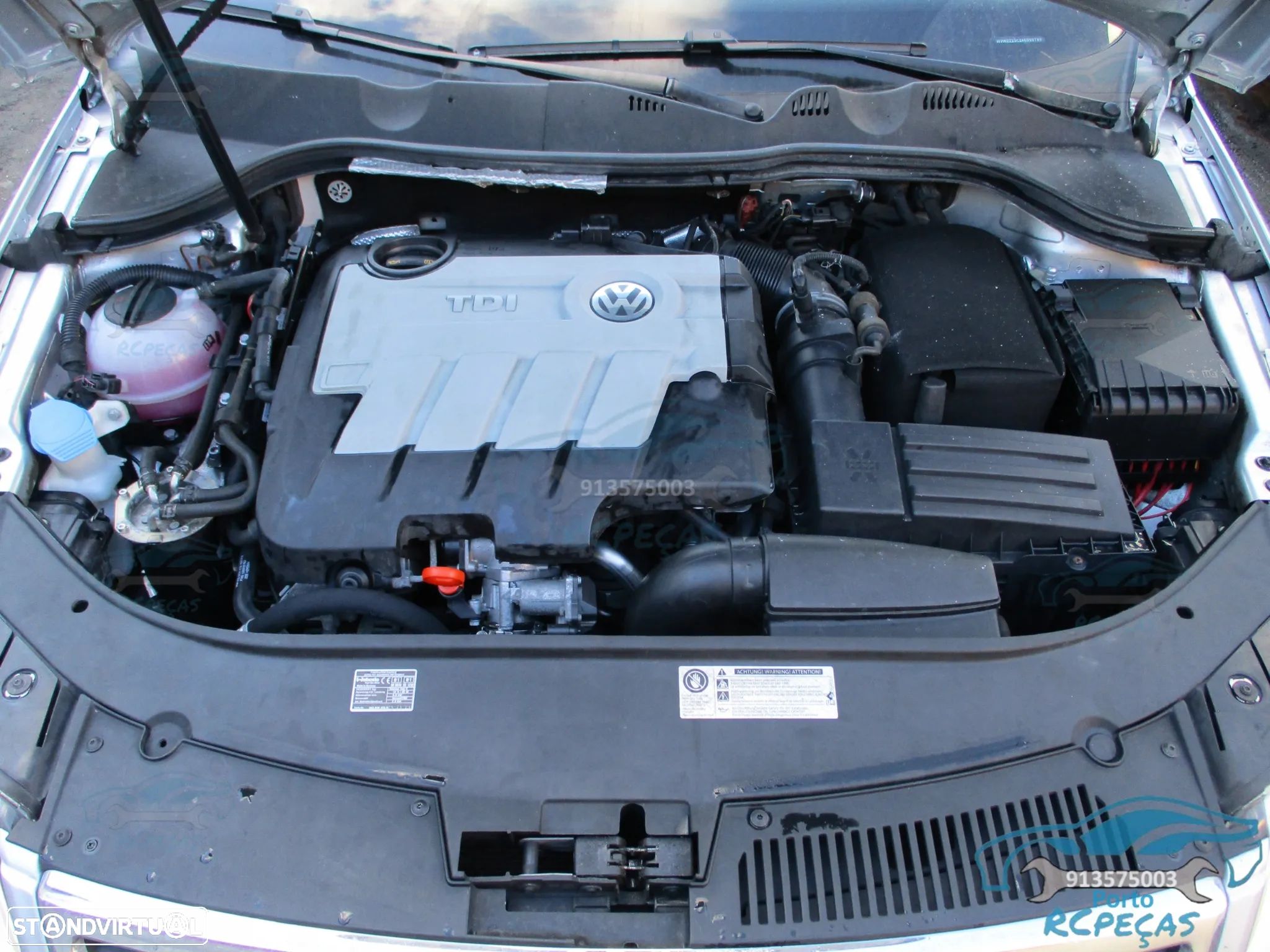 Motor Completo CBB - VAG Volkswagen | Audi | Skoda - 2.0 TDI 170cv - Injeção Bosch - Passat | Golf | CC | Scirocco | A3 | TT - 1