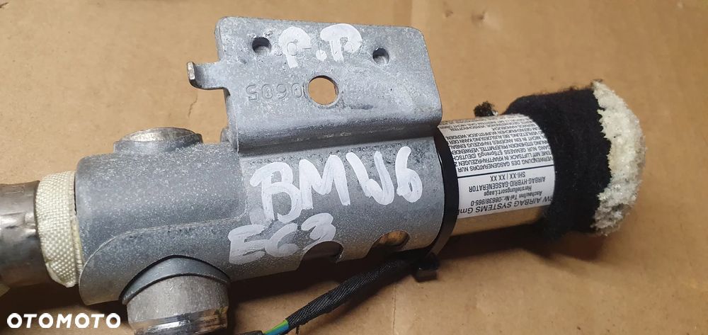 Kurtyna airbag boczna prawa BMW 6 E63 5322322 4480181 - 10