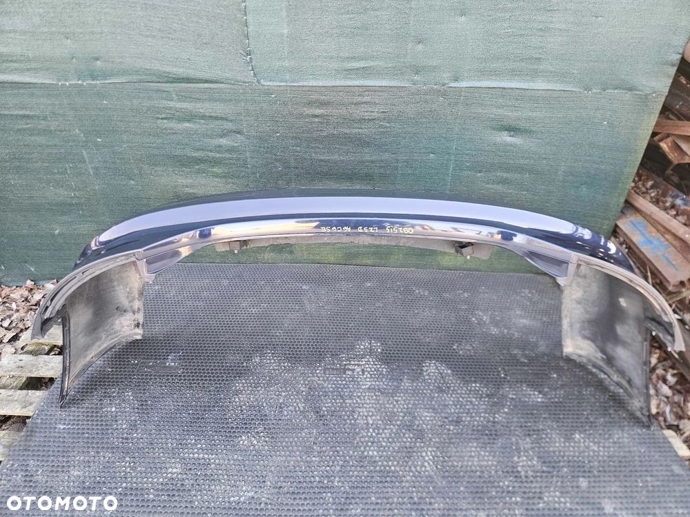 Zderzak Tył Tylny 4F5807511A 4F0807521A Granatowy LZ5D Dwa Wydechy Dyfuzor Audi A6 C6 Sedan - 22