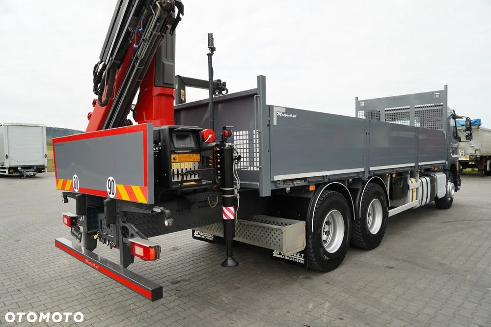 Volvo FHX 430 / SKRZYNIOWY- 7,15 M / HDS HYVA HC-183 / ROTATOR / WIDŁY DO PALET / PILOT - 24