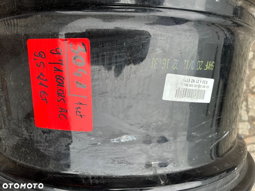 Felga Porsche Taycan 1szt 9J1601025AC 9,5J x 21 ET 60 5x130 - 5