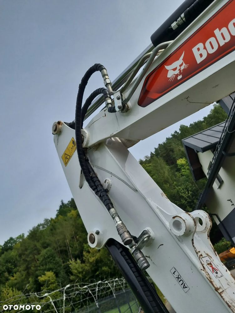 Bobcat E50Z Koparka 5 ton Jak Nowa 2022rok z norwegii 1300mtg Klimatyzacja. uwaga (mały defekt) błąd komunikacji. Silnik perfekt okazyjna cena - 10