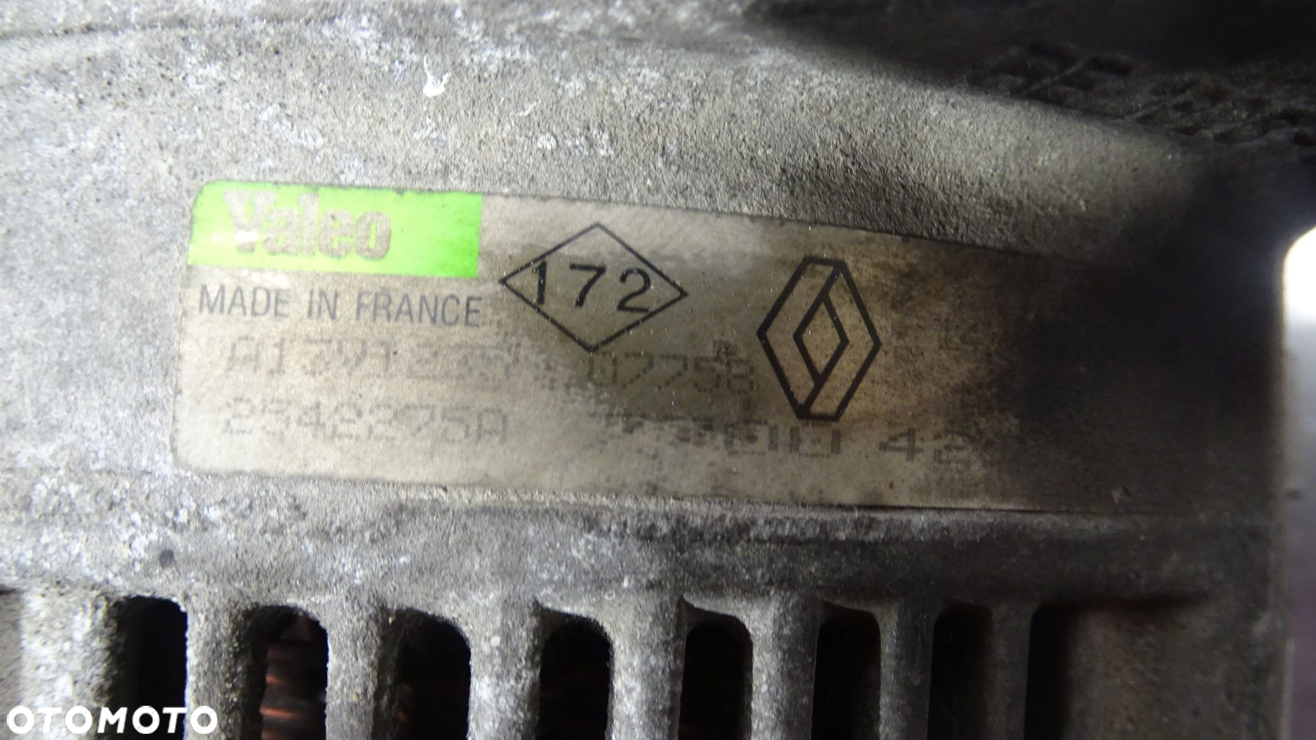 ALTERNATOR 80A RENAULT CLIO II 1.6 7700429042 - 2