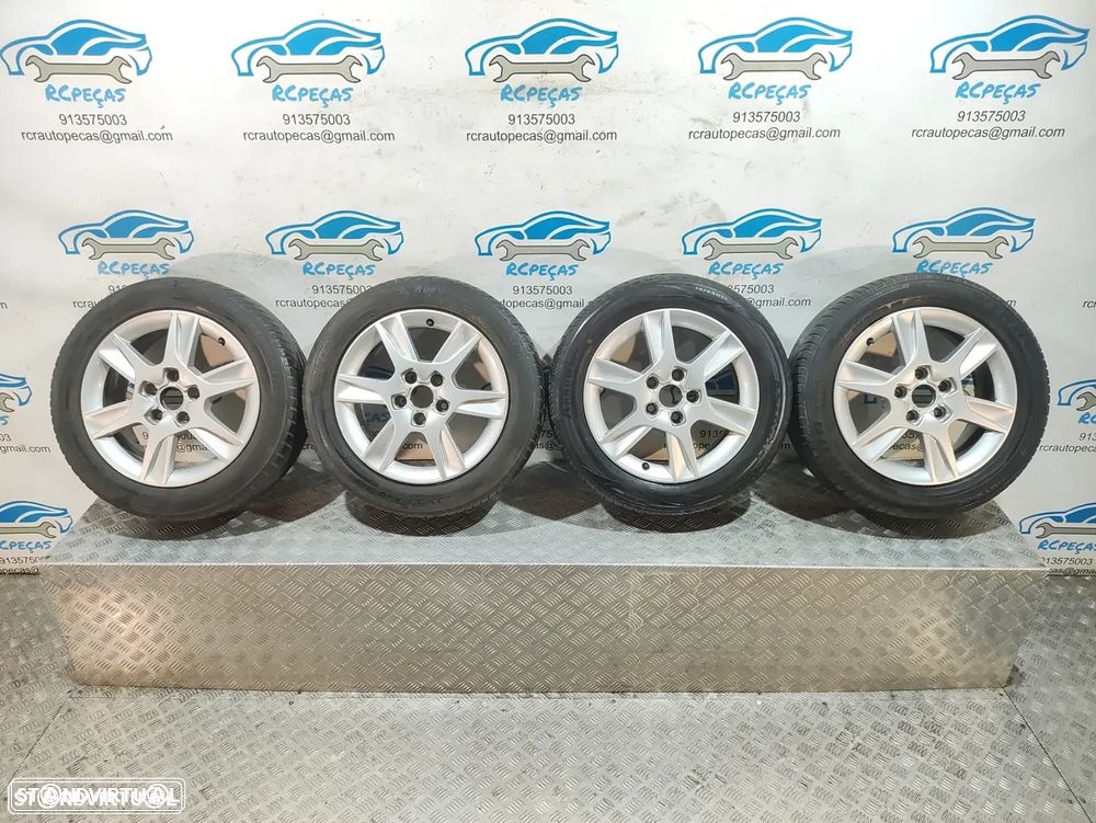 Jantes 16" Audi - A3 8P - ORIGINAIS - 6.5J | ET50 | 5x112 - 16 Polegadas | 8P0601025AN | 8P0 601 025 AN | Jante | 5 x 1123 | 205 55 16 | Pneus - 11