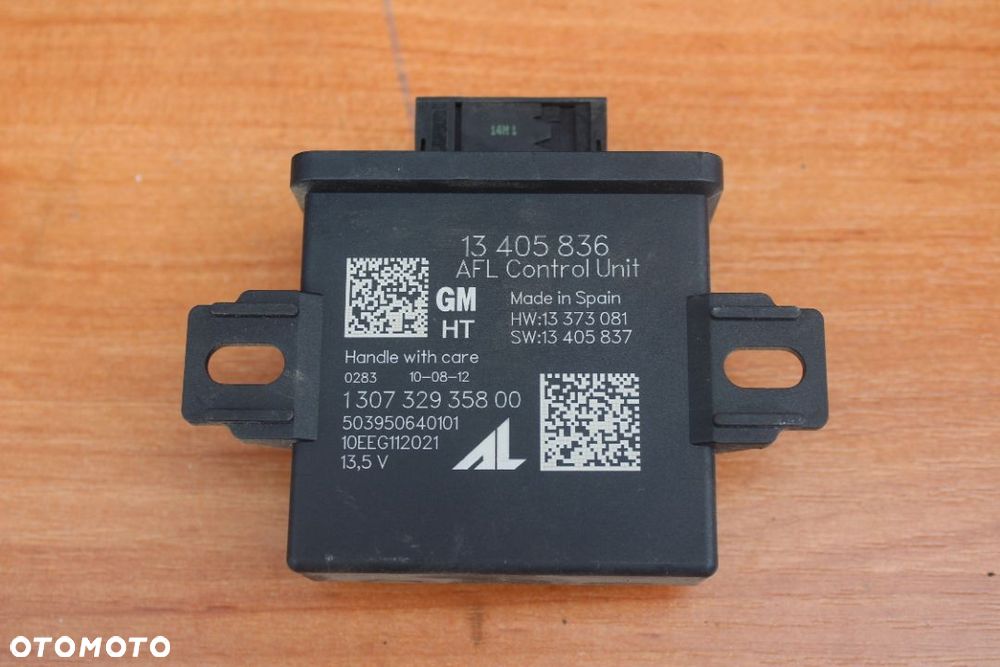 MODUŁ LAMPY AFL OPEL ZAFIRA C EUROPA 13405836