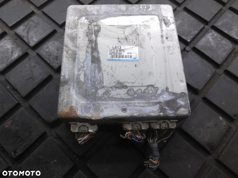 MAZDA 6 I GG KOMPUTER E6T50674H 1,8 16V L813 KOMPUTER MODUŁ SILNIKA - 1