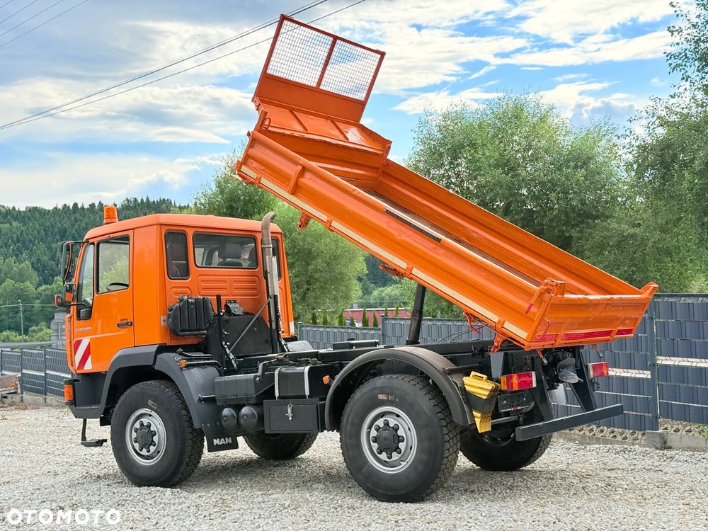 MAN * MAN 10-220 * Wywrotka Kiper Meiller * 4x4 * Zimowe Utrzymanie * Unimog * - 19