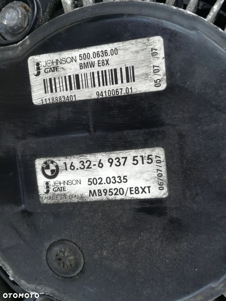 Bmw 3 E90 E91 E92 E93 2004/2013r chłodnice komplet 2.0 Diesel Automat - 3